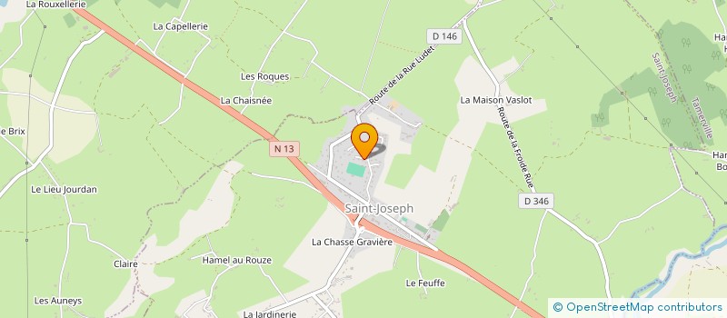 localisation de l'entreprise MADAME CHRYSTELLE BAILLY à SAINT-JOSEPH