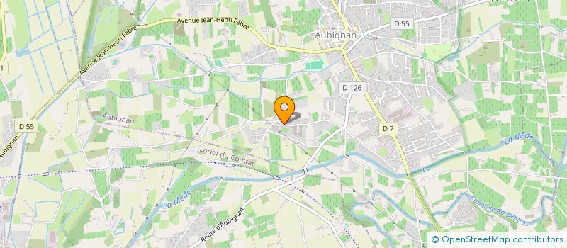 localisation de l'entreprise MADAME CHRYSTELLE BUFFENOIR  AUBIGNAN