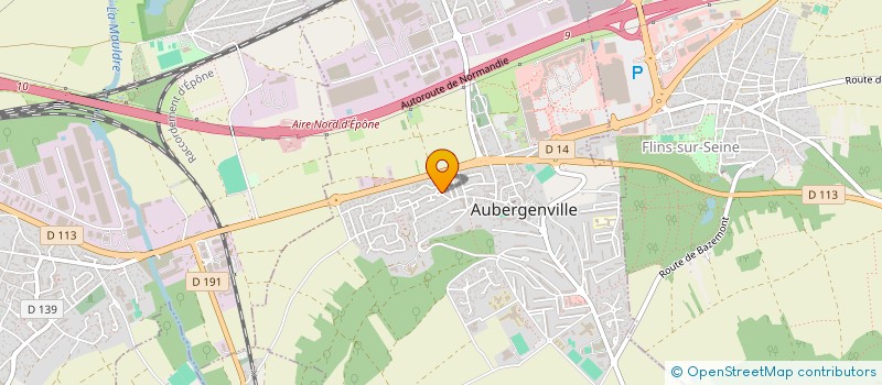 localisation de l'entreprise MADAME CHRYSTELLE CAILLOT à AUBERGENVILLE