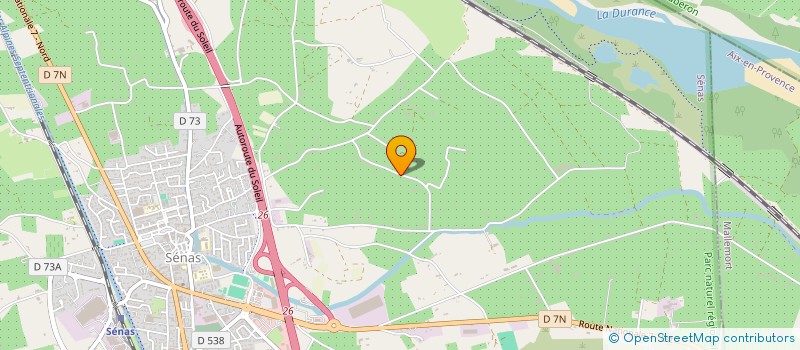 localisation de l'entreprise MADAME CHRYSTELLE D'AMICO  SENAS