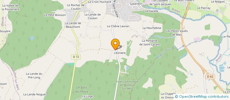 localisation de l'entreprise MADAME CHRYSTELLE FAISANT  MONTFORT-SUR-MEU