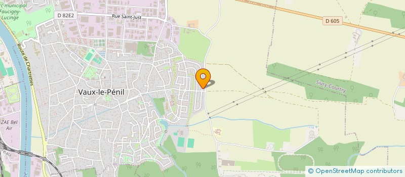 localisation de l'entreprise MADAME CHRYSTELLE FERRON à VAUX-LE-PENIL