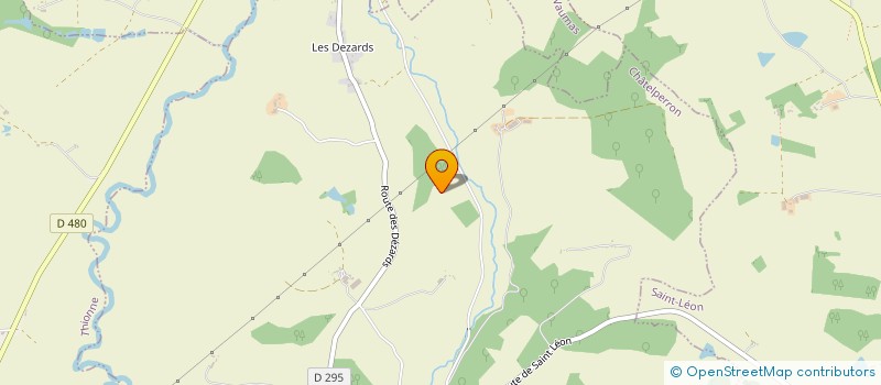 localisation de l'entreprise MADAME CHRYSTELLE FONTAINE  CHATELPERRON