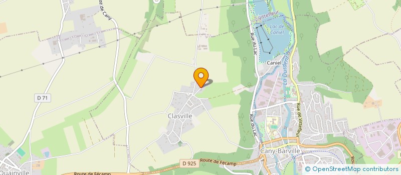 localisation de l'entreprise MADAME CHRYSTELLE FOURNIAL  CLASVILLE
