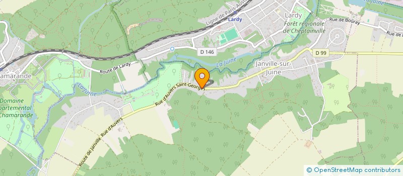localisation de l'entreprise MADAME CHRYSTELLE HAMET à JANVILLE-SUR-JUINE