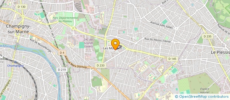 localisation de l'entreprise MADAME CHRYSTELLE JOSEPH-REINETTE  CHAMPIGNY-SUR-MARNE