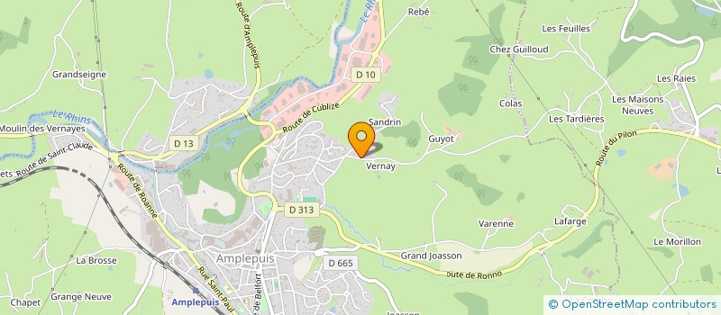 localisation de l'entreprise MADAME CHRYSTELLE LACOMBE à RONNO