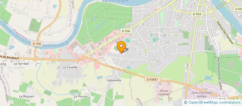 localisation de l'entreprise MADAME CHRYSTELLE LAVANCHY à BERGERAC
