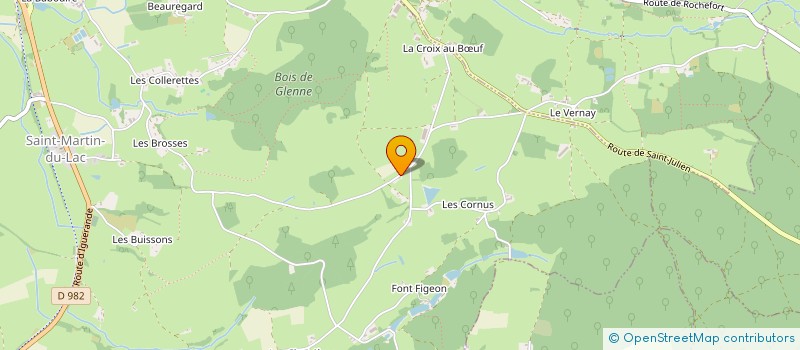 localisation de l'entreprise MADAME CHRYSTELLE LEVIF à CERON
