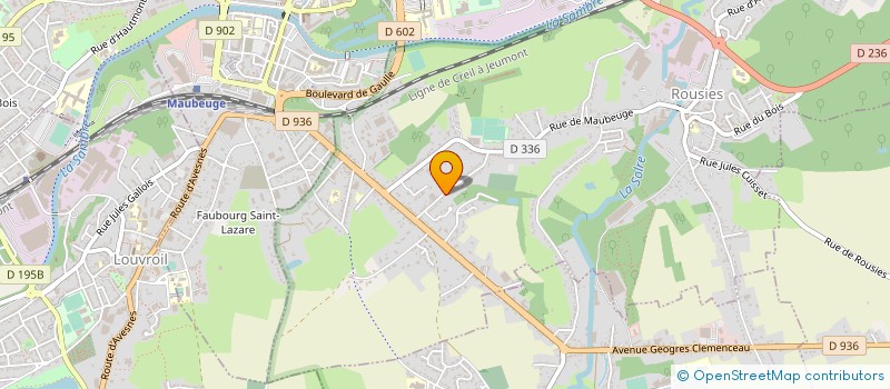 localisation de l'entreprise MADAME CHRYSTELLE OHLMANN  ROUSIES