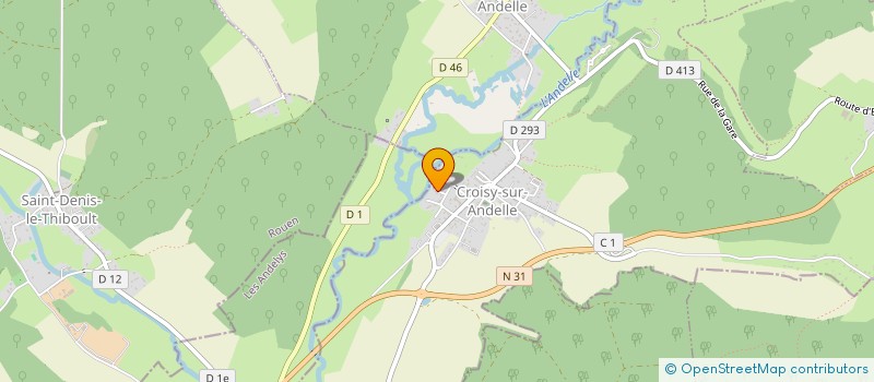 localisation de l'entreprise MADAME CHRYSTELLE RENAULT  GOURNAY-EN-BRAY