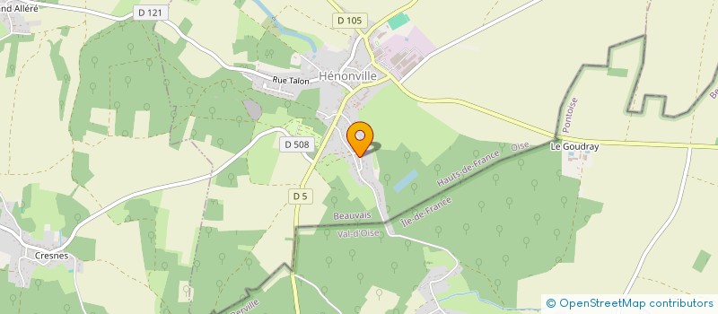 localisation de l'entreprise MADAME CHRYSTELLE REULEN  HENONVILLE