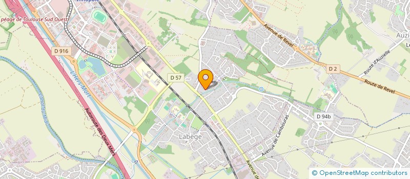 localisation de l'entreprise MADAME CHRYSTELLE ROBUCHON  LABEGE