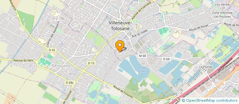 localisation de l'entreprise MADAME CHRYSTELLE STEINMETZ  FROUZINS