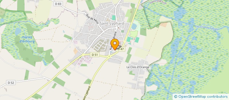 localisation de l'entreprise MADAME CHRYSTELLE TISSERAT à SAINT-LYPHARD