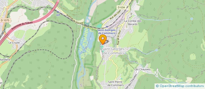 localisation de l'entreprise MADAME CHRYSTELLE VAREL  SAINT-GEORGES-DE-COMMIERS