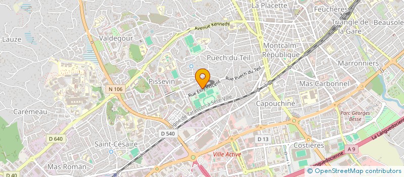 localisation de l'entreprise MADAME CHRYSTELLE VILETO  NIMES