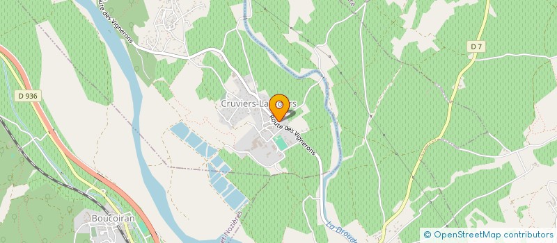 localisation de l'entreprise MADAME CHRYSTIANE AUVERGNE  SAINT-MAURICE-DE-CAZEVIEILLE