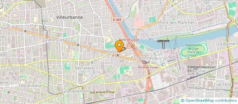 localisation de l'entreprise MADAME CHUN-YING TA  VILLEURBANNE