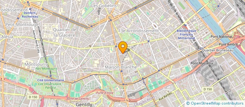 localisation de l'entreprise MADAME CHUNYAN NIU  PARIS