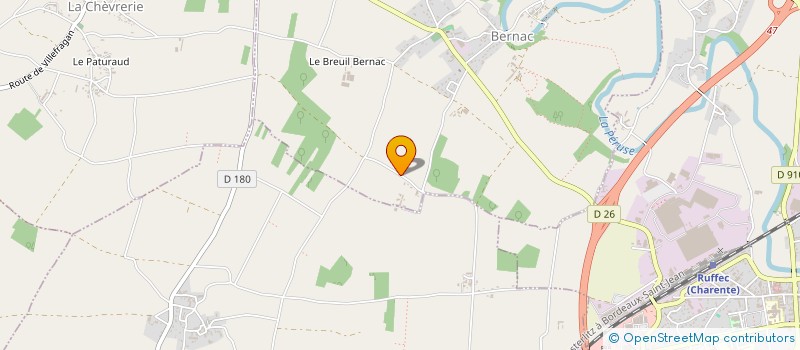 localisation de l'entreprise MADAME CIAR JACKSON à BERNAC