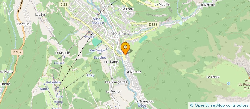 localisation de l'entreprise MADAME CIARA BROWN à MORZINE