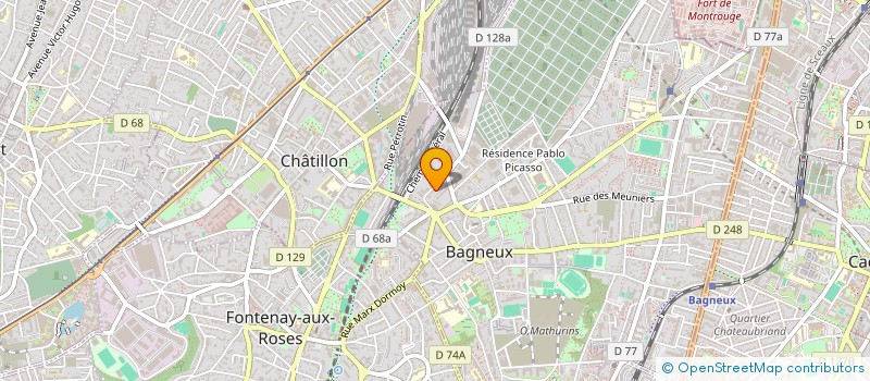 localisation de l'entreprise MADAME CIBEE LOVA RAKOTOARISOA à BAGNEUX