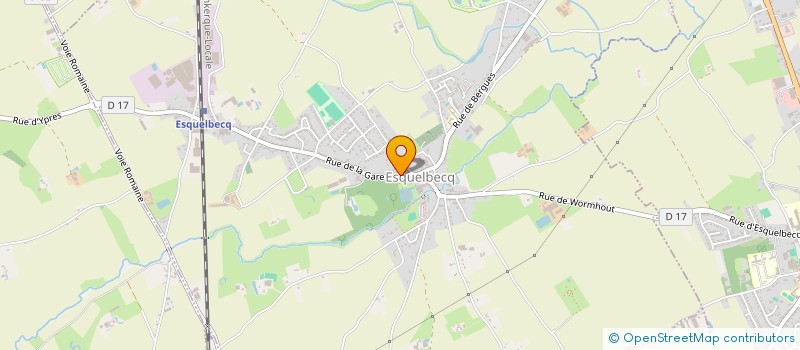 localisation de l'entreprise MADAME CIBRINA FERNANDES  ESQUELBECQ