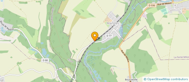 localisation de l'entreprise MADAME CICERA FURTADO DO NASCIMENTO  MAROLLES