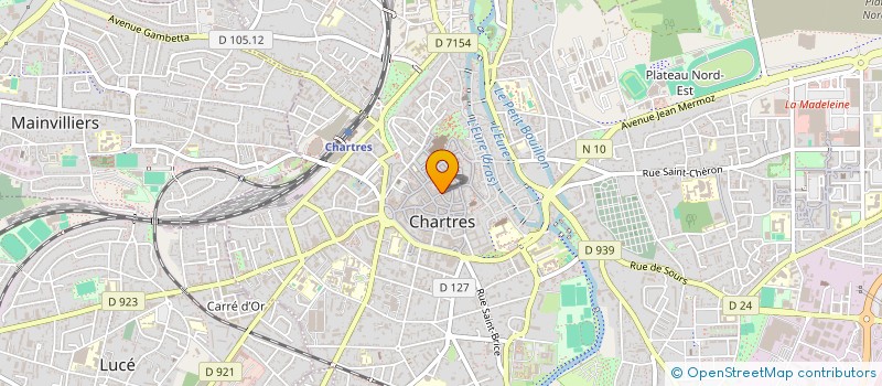 localisation de l'entreprise MADAME CIDALIA DE OLIVEIRA MAGALHAES à CHARTRES