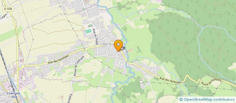 localisation de l'entreprise MADAME CIDALIA RODRIGUES FERREIRA  BOURDETTES