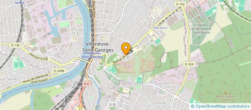 localisation de l'entreprise MADAME CIDEM IBIS  VILLENEUVE-SAINT-GEORGES