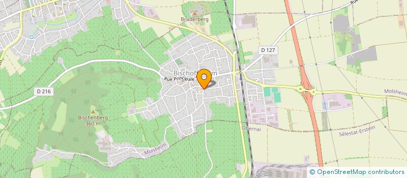 localisation de l'entreprise MADAME CIDEM KEMALDAR  BISCHOFFSHEIM