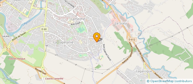 localisation de l'entreprise MADAME CIDJA LY à CASTRES