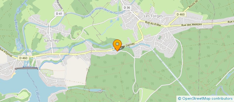 localisation de l'entreprise MADAME CIDJI DAILLY  SANCHEY