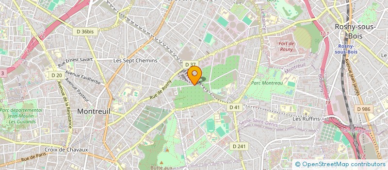 localisation de l'entreprise MADAME CIDJIE COSTALLAT à MONTREUIL