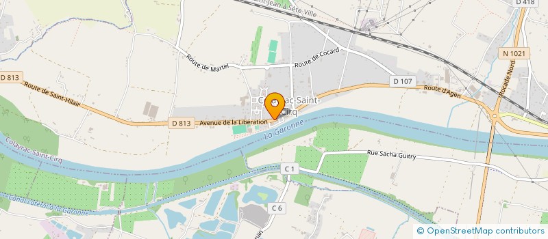 localisation de l'entreprise MADAME CIDJY MAZARDS  COLAYRAC-SAINT-CIRQ