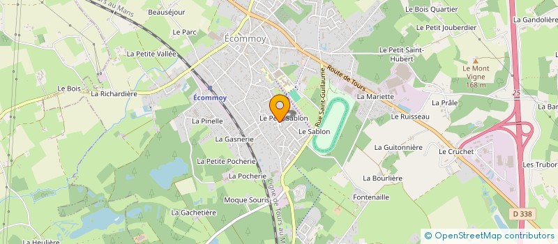 localisation de l'entreprise MADAME CIGDEM GULER  ECOMMOY