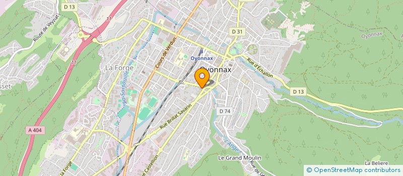 localisation de l'entreprise MADAME CIGDEM POYRAE à OYONNAX