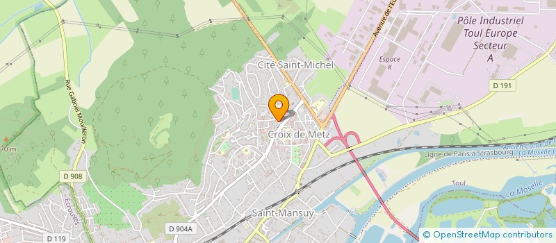 localisation de l'entreprise MADAME CIGDEM SACAR  TOUL