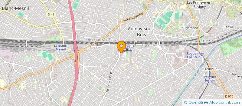 localisation de l'entreprise MADAME CIGLIOLA URS à AULNAY-SOUS-BOIS