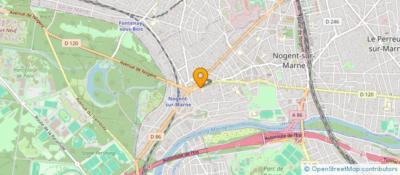 localisation de l'entreprise MADAME CIHAM EL ASRI à NOGENT-SUR-MARNE