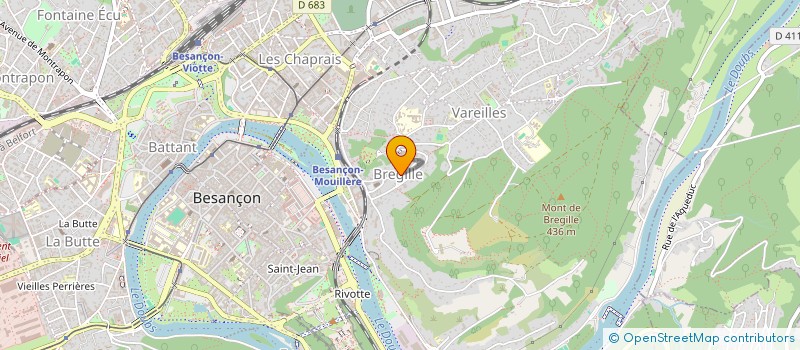 localisation de l'entreprise MADAME CILIA GERBAULT  BESANCON