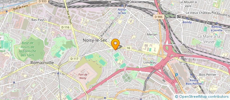 localisation de l'entreprise MADAME CILIA ZIANI à NOISY-LE-SEC