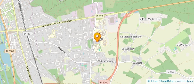 localisation de l'entreprise MADAME CILIANCE RENE  AMILLY