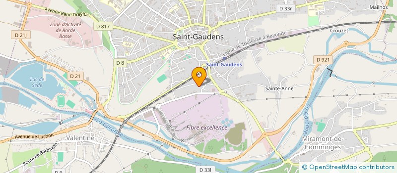 localisation de l'entreprise MADAME CINAY DELAURIER à SAINT-GAUDENS