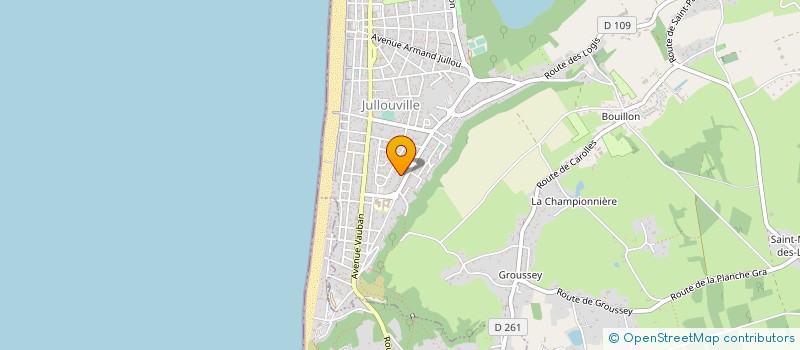 localisation de l'entreprise MADAME CINDERELLA RIANT  JULLOUVILLE