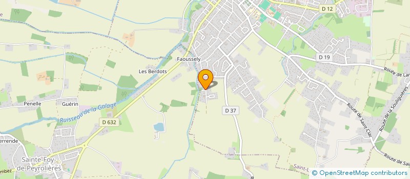 localisation de l'entreprise MADAME CINDY ABBATE  SAINT-LYS