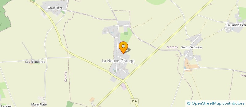 localisation de l'entreprise MADAME CINDY AMOILEPME  LA NEUVE-GRANGE