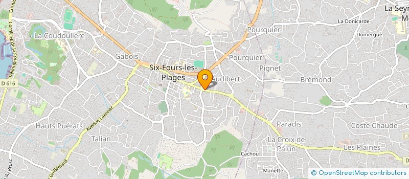 localisation de l'entreprise MADAME CINDY ANQUETIL à SIX-FOURS-LES-PLAGES